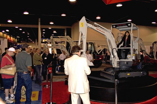 At CONEXPO 2011, Takeuchi introduced the world�s first fully electric hydraulic excavator.  